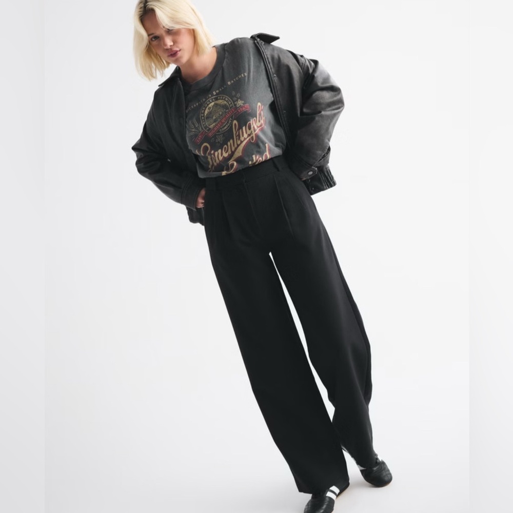 Abercrombie & Fitch Midnight Black Sloane Pants